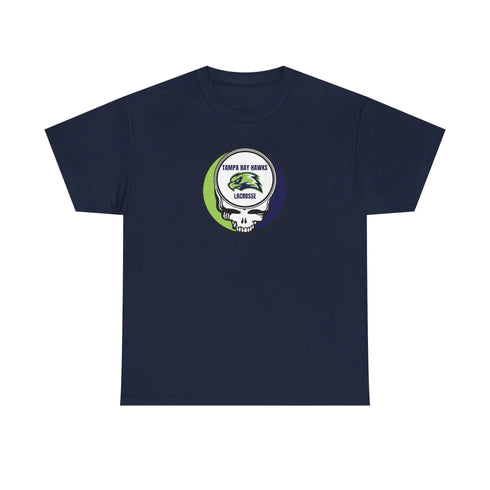 Grateful Dead - Tampa Bay Hawks Lacrosse Grateful Dead Steal Your Face T-Shirt - StealieShop